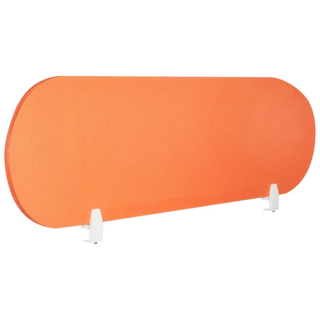 Beliani DĚLICÍ STĚNA NA STŮL 160/40 cm Oranžová Sparky