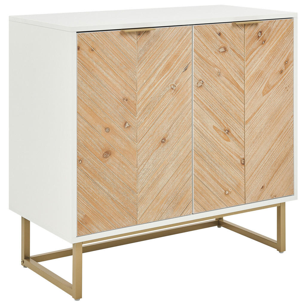Beliani SIDEBOARD Bílý Alaska