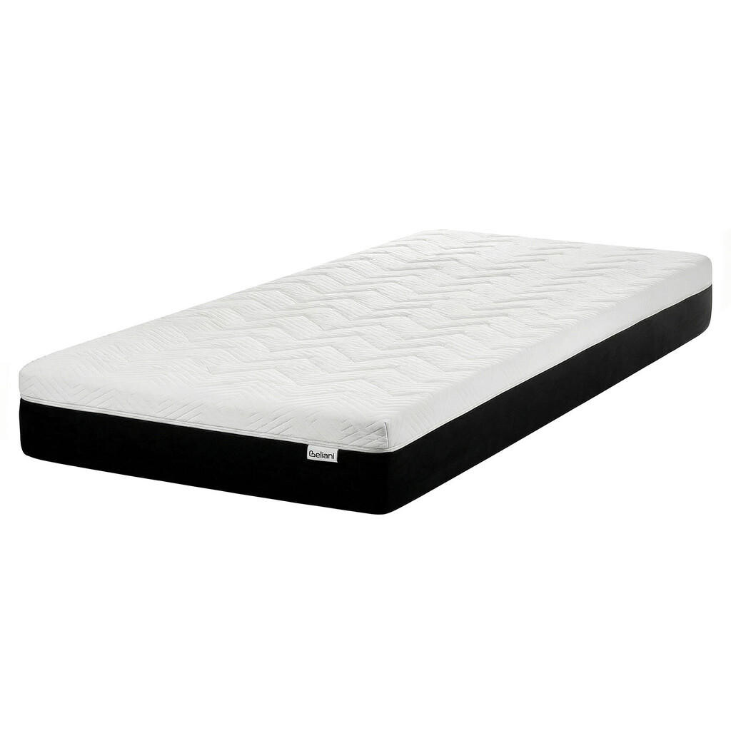 Beliani GELOVÁ matrace s paměťovou pěnou H2/3 Střední 90/200 cm Spongy