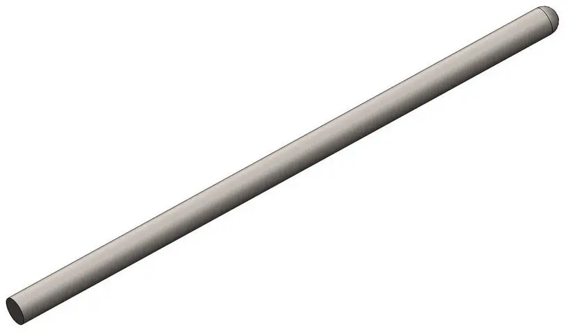 Jímací tyč bez osazení 1500mm průměr 18mm D T TECHNIC JP 15 nerez 441010
