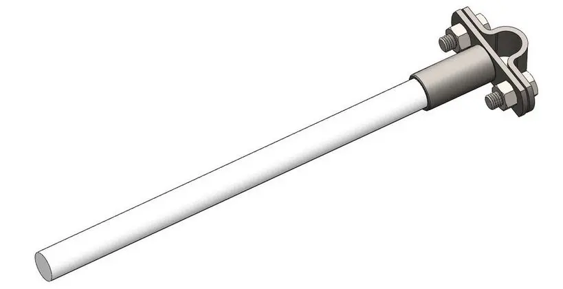 Izolační tyč pro jímací tyč 1000mm D T TECHNIC IZT-J 1000 450025