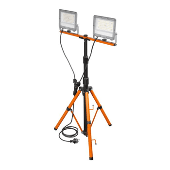 Pracovní LED reflektor se stativem ORNO Adviti AD-NL-6616, 2x 50W, 4000k, IP65, taška