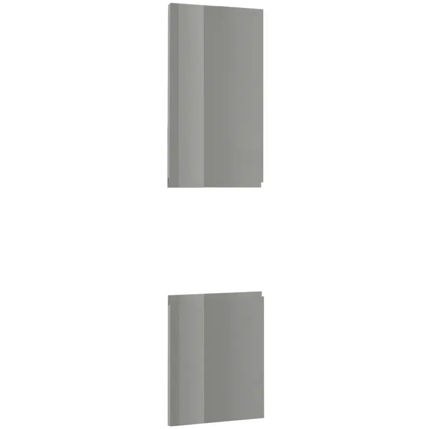 Kuchyňská dvířka Luxeo F02-D60PWN lakovaná šedá