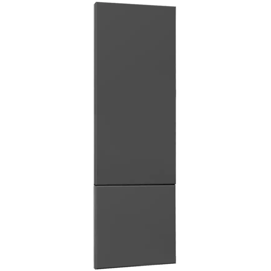 Kuchyňská dvířka Luxeo F16-D60ZL_D60R tenký rám tmavě šedá