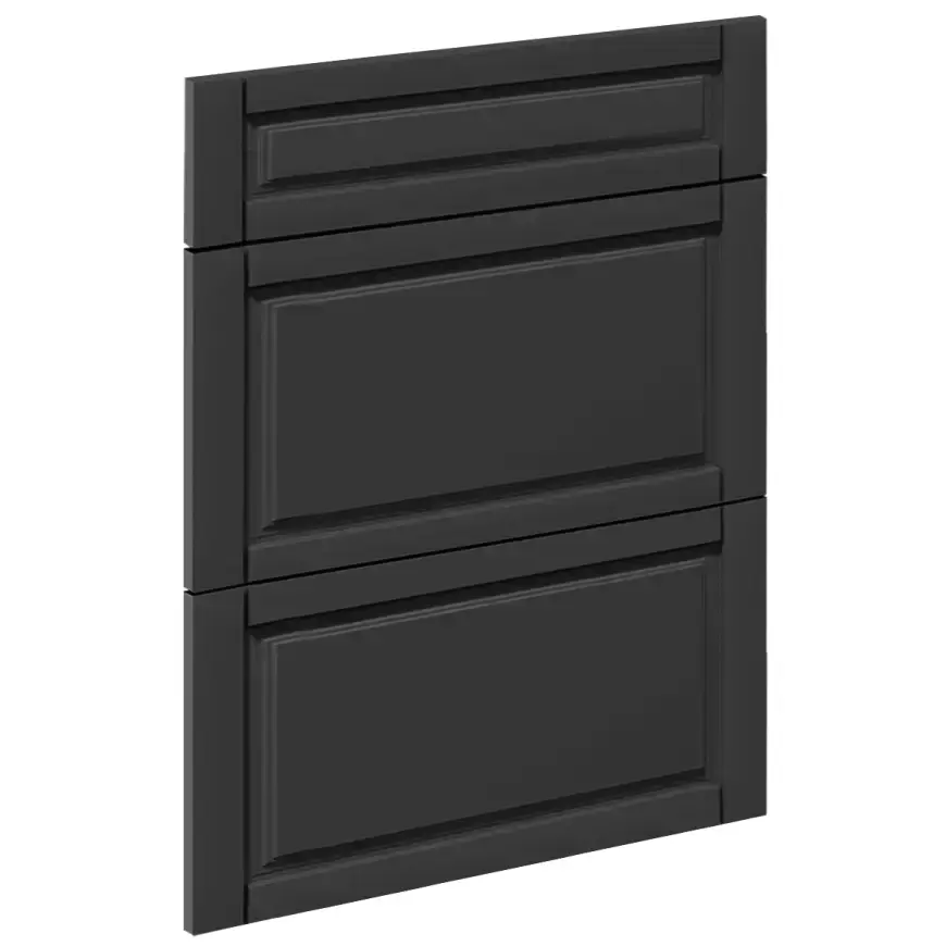Kuchyňská dvířka Luxeo F13-D60S3-AX hampton černá