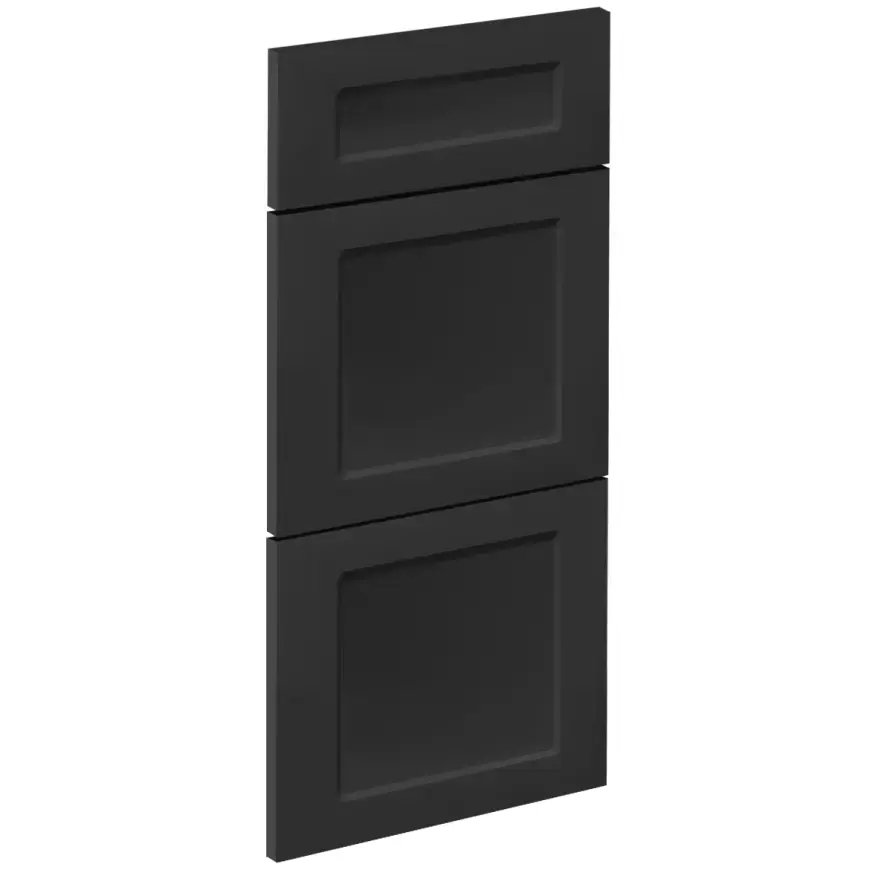 Kuchyňská dvířka Luxeo F15-D40S3-AX frame černá