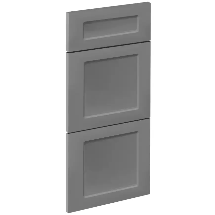 Kuchyňská dvířka Luxeo F15-D40S3-AX frame tmavě šedá