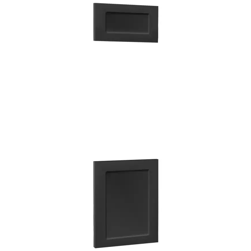 Kuchyňská dvířka Luxeo F15-D60PM frame černá