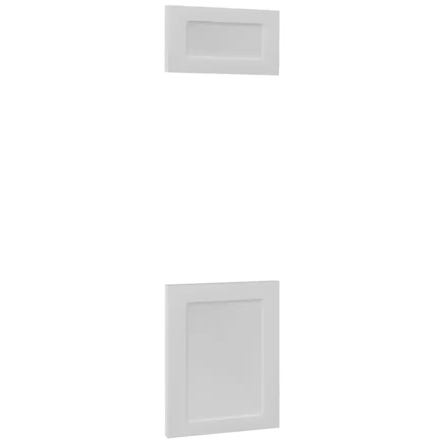 Kuchyňská dvířka Luxeo F15-D60PM frame bílá