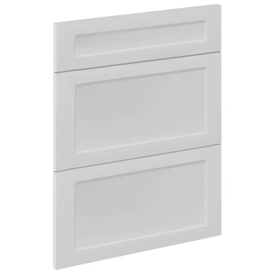 Kuchyňská dvířka Luxeo F15-D60S3-AX frame bílá