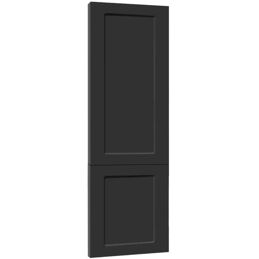 Kuchyňská dvířka Luxeo F15-D60ZL_D60R frame černá