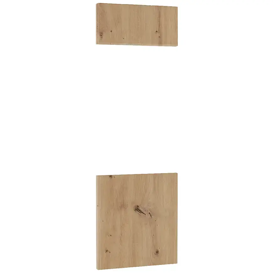 Kuchyňská dvířka Luxeo F16-D60PM tenký rám dub