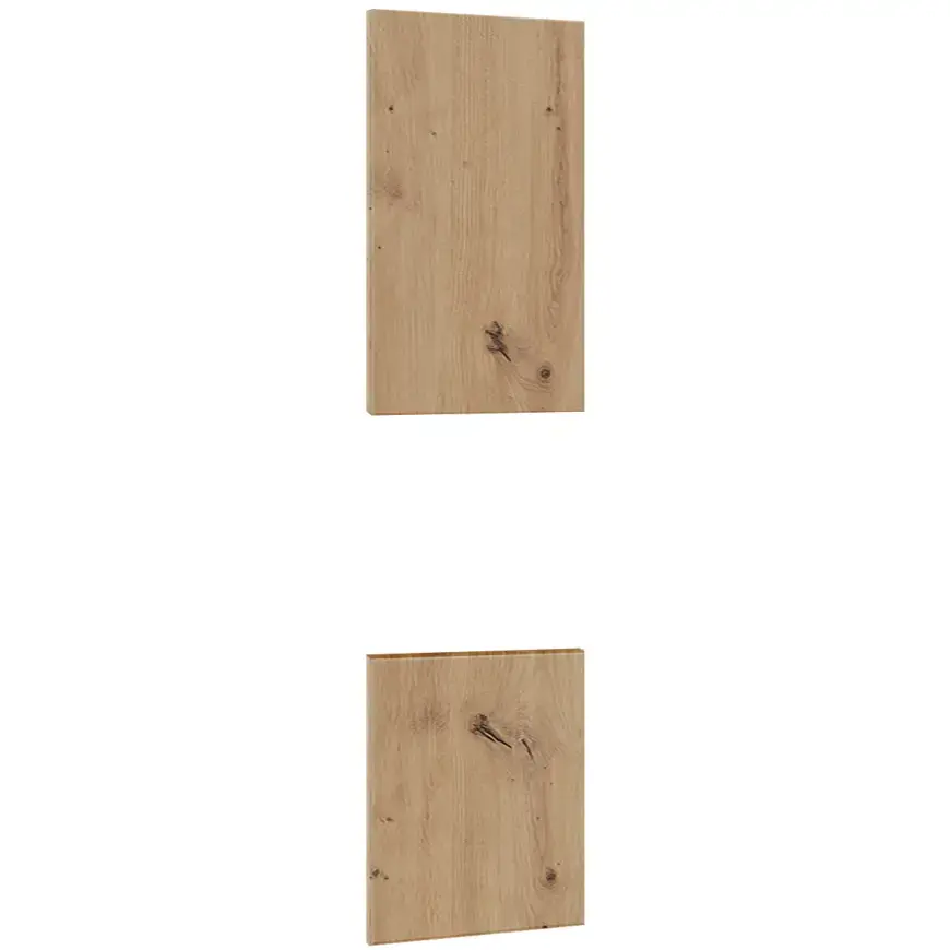 Kuchyňská dvířka Luxeo F16-D60PWN tenký rám dub