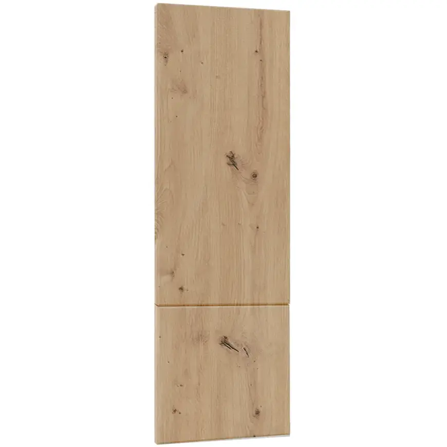 Kuchyňská dvířka Luxeo F16-D60ZL_D60R tenký rám dub