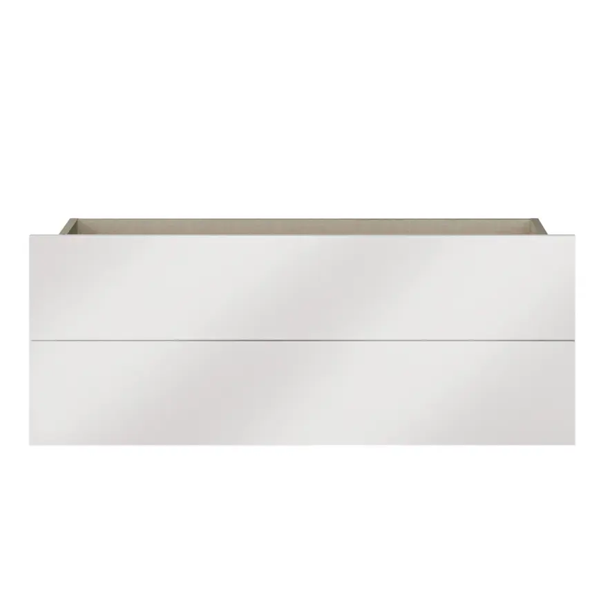 2 zásuvky Moduklix ke korpusu bílý lesk 99.1cm