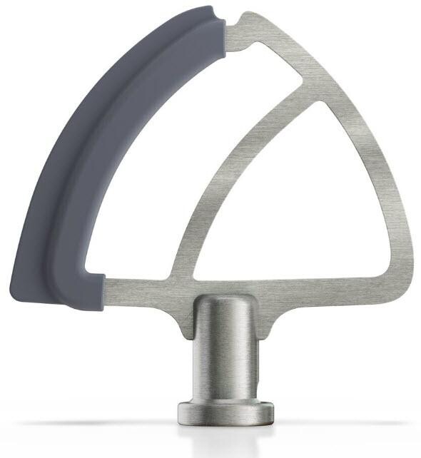 KitchenAid plochý šlehač se stěrkou z nerezové oceli 5KSMTHFSS