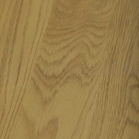 Kulatý jídelní stůl 80x80 mdf divoký dub kovové nohy HT-F4108 OAK Autronic