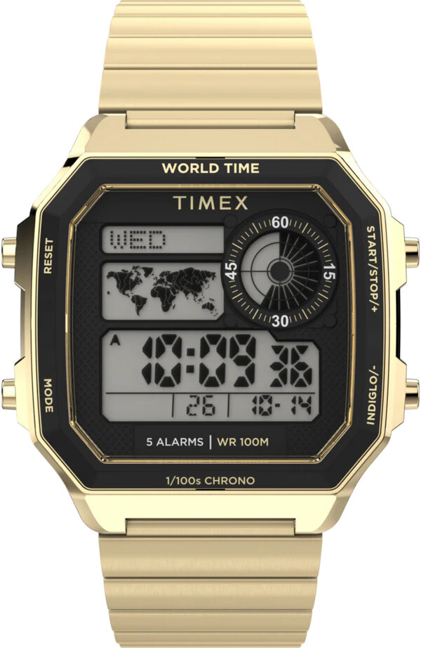 Timex World Time Digital TW5M67000UK