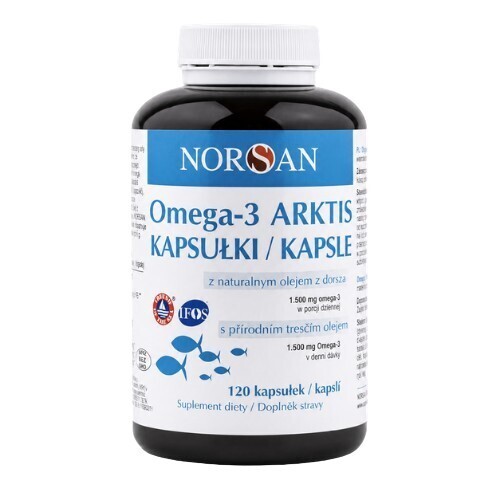 Norsan Omega-3 Arktis cps.120