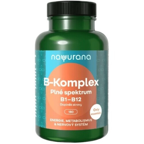 Nayurana B-Komplex Plné spektrum B1-B12 cps.180