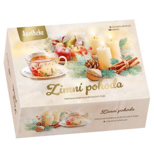 Apotheke Dárková kolekce čajů Zimní pohoda 48sáčků