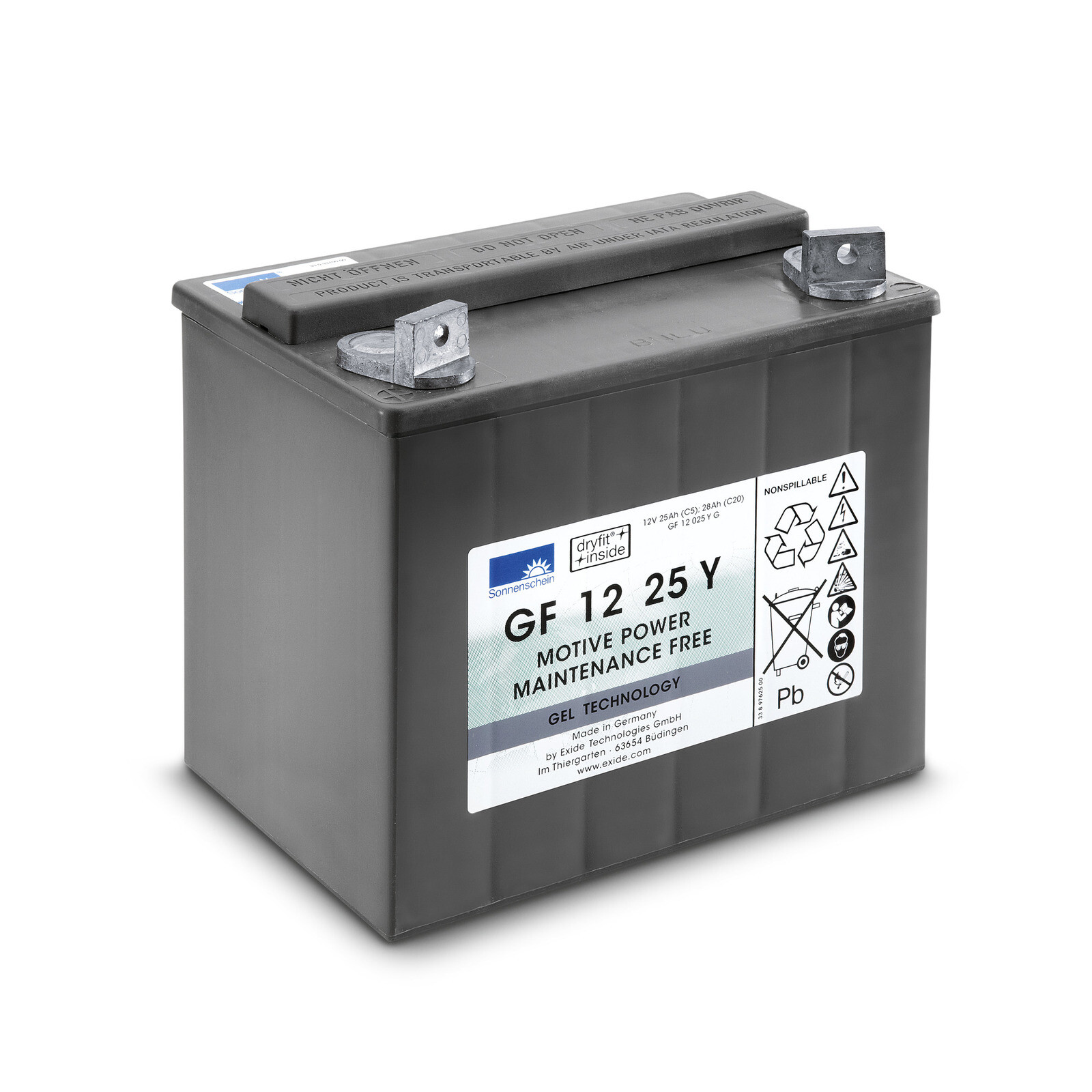 Kärcher Baterie, 12 V, 25 Ah, bezúdržbové