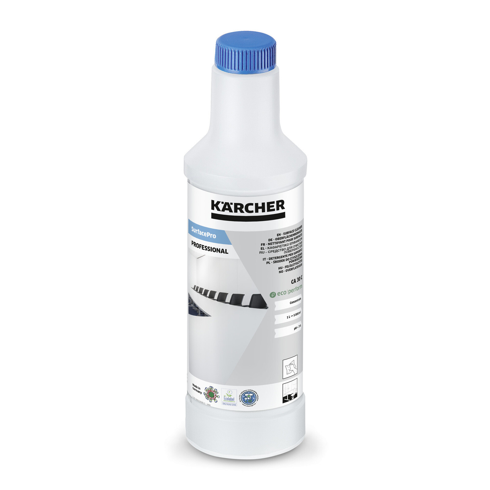 Kärcher Prázdná láhev SurfacePro, čistič povrchů CA 30 C-D eco!perform, 0,5 l