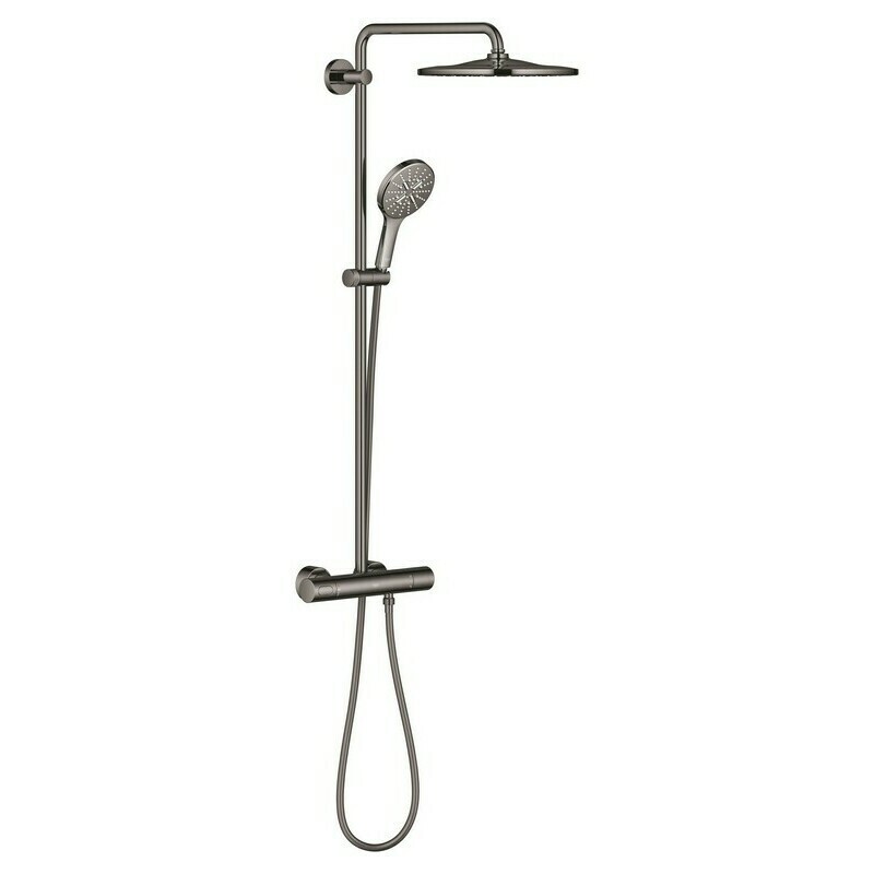 Systém sprchový termostatický Grohe Rainshower SmartActive 310 Hard Graphite