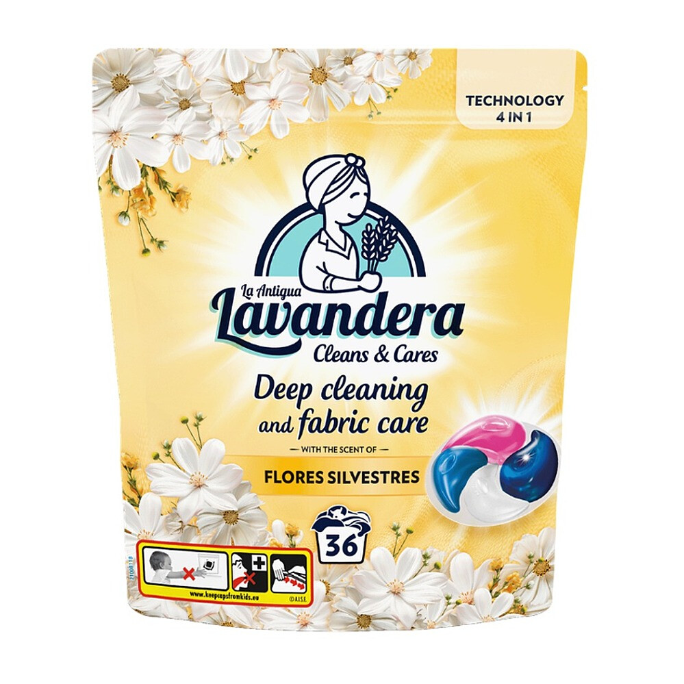 LAVANDERA Prací kapsle Divoké květy 36 ks