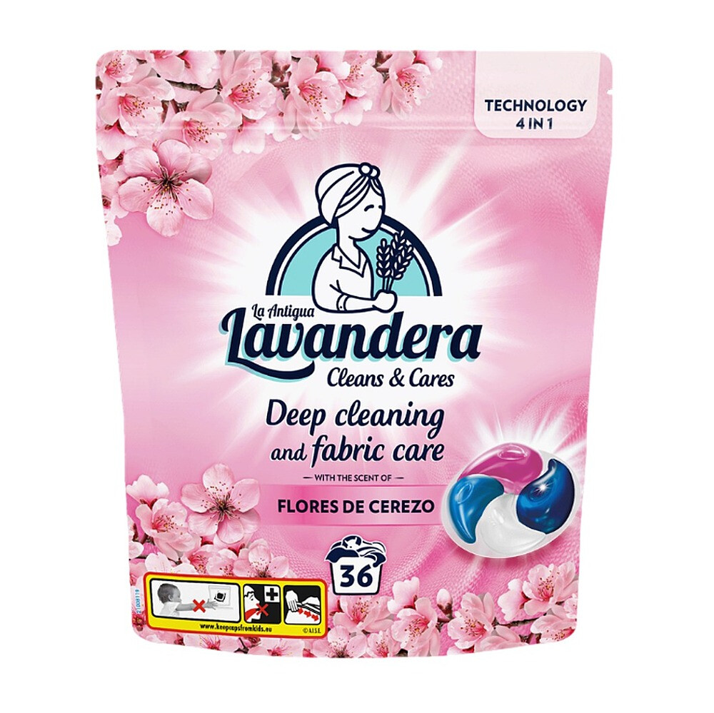 LAVANDERA Prací kapsle Třešňové květy 36 ks