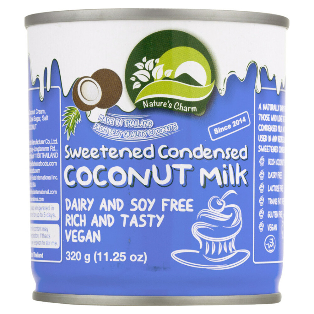 NATURE'S CHARM Kokosové mléko kondenzované slazené 320 g