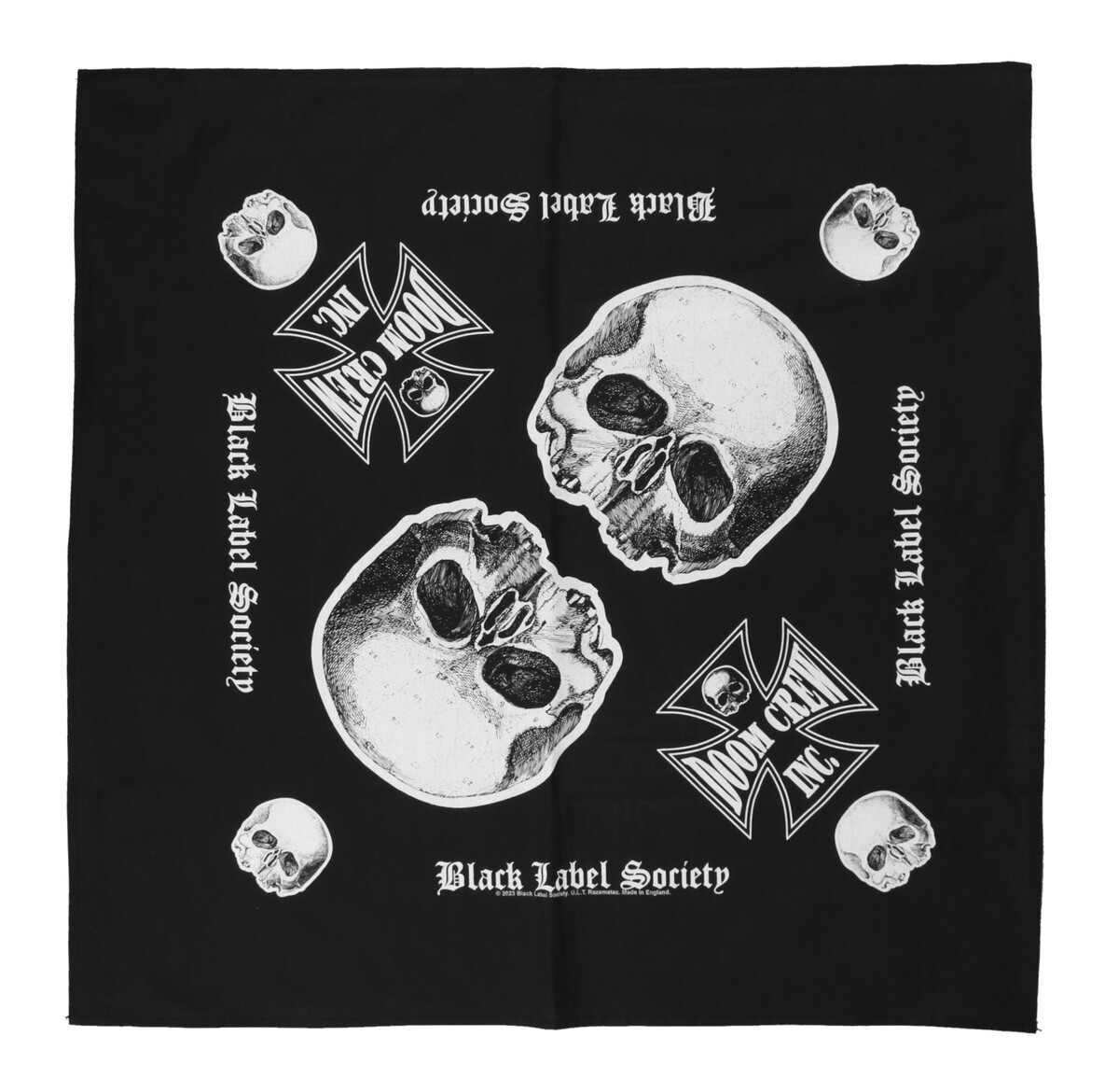 šátek BLACK LABEL SOCIETY - DOOM CREW - RAZAMATAZ