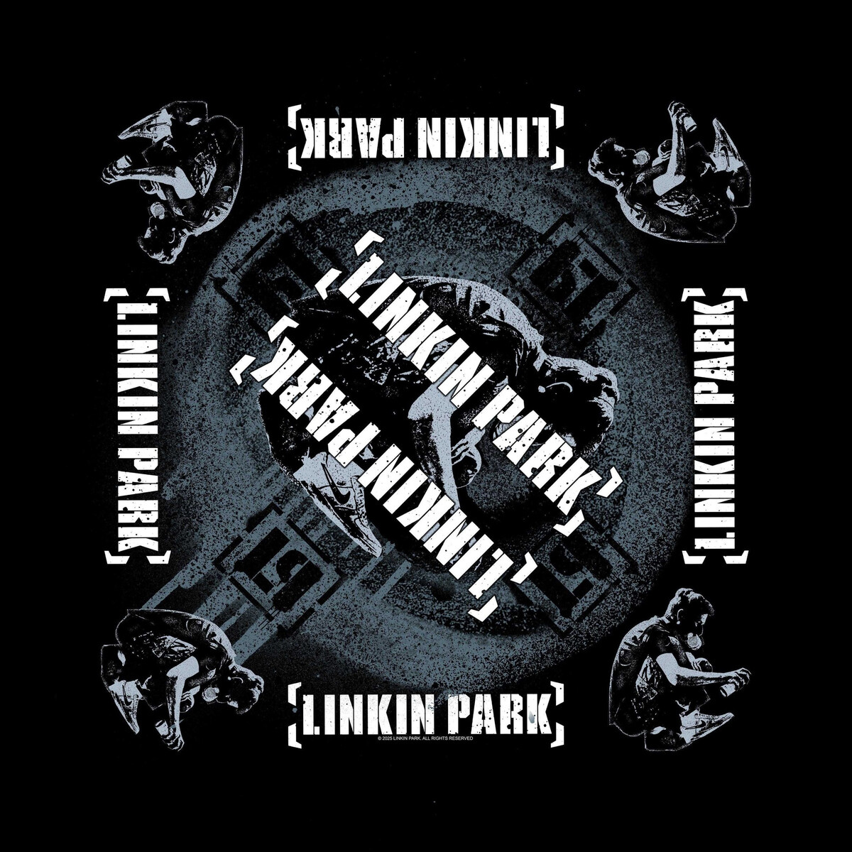 šátek LINKIN PARK - METEORA - černý - RAZAMATAZ