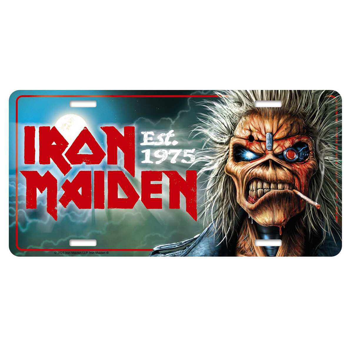 cedule IRON MAIDEN - EST 1975 - RAZAMATAZ