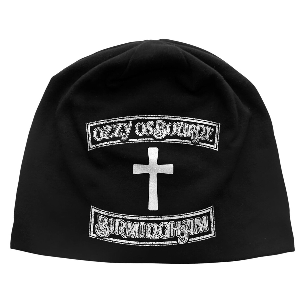 beanie čepice OZZY OSBOURNE - BIRMINGHAM - černá - RAZAMATAZ