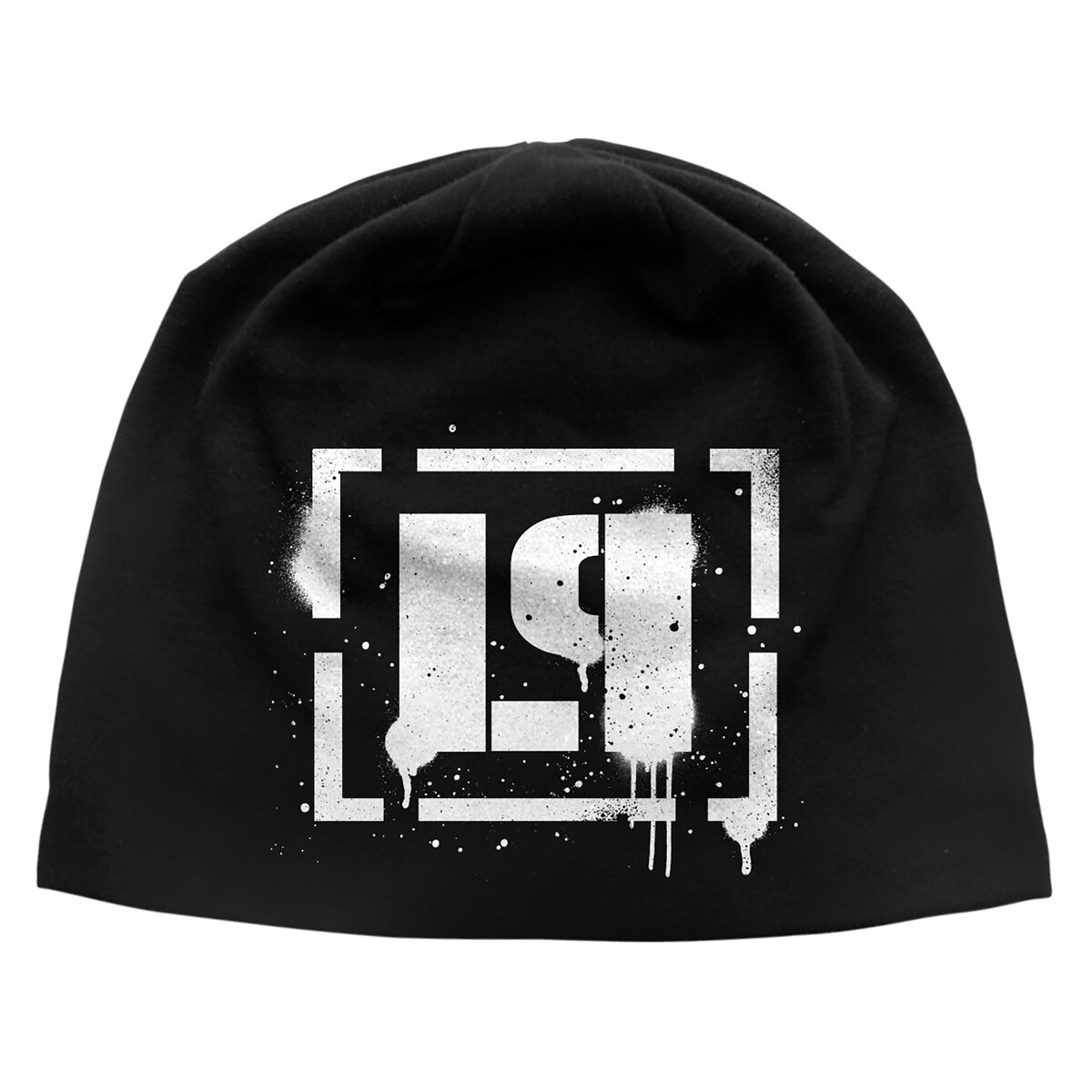 beanie čepice LINKIN PARK - SPRAY LOGO - černá - RAZAMATAZ
