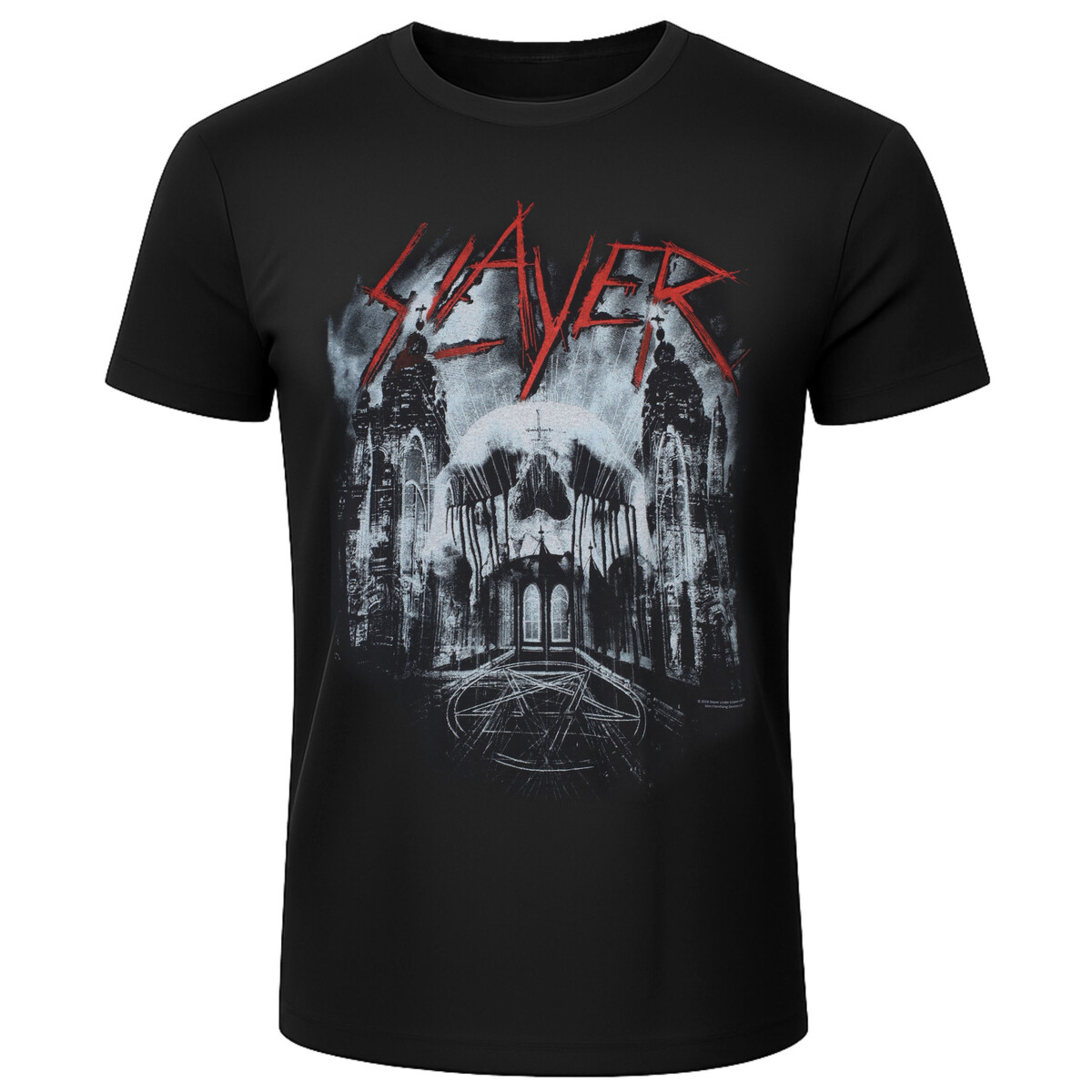 pánské tričko Slayer - Cathedral - černé - LOW FREQUENCY S