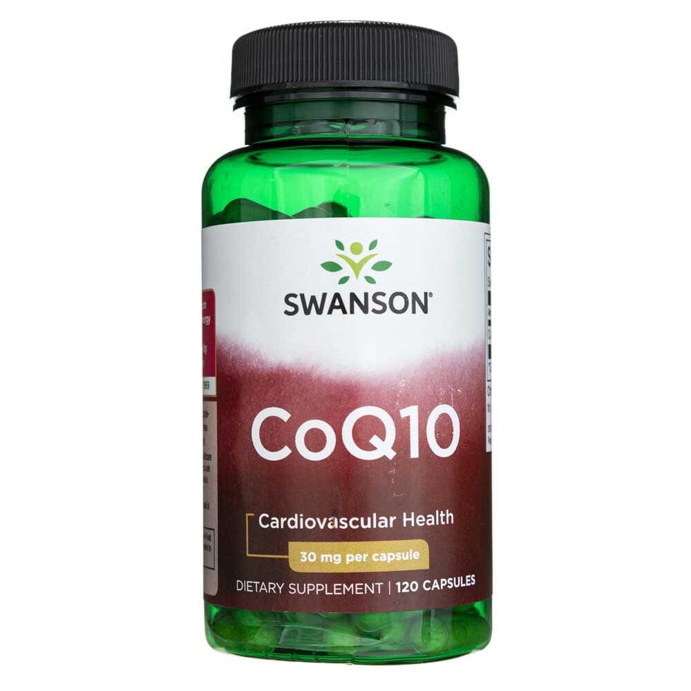 Swanson CoQ10, 30 mg, 120 kapslí