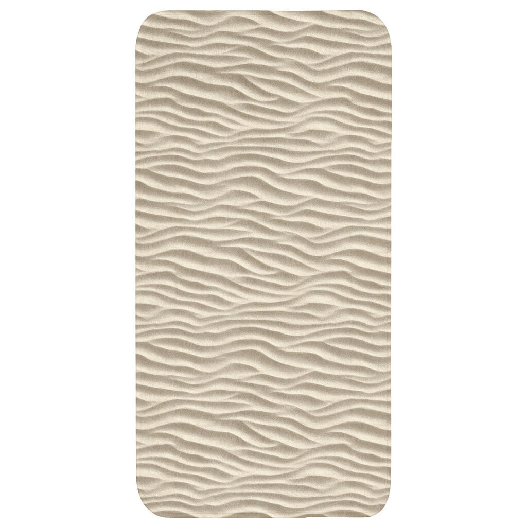 OnlyWow KOUPELNOVÁ PŘEDLOŽKA Písek - Vlny - Béžová 60x120 cm