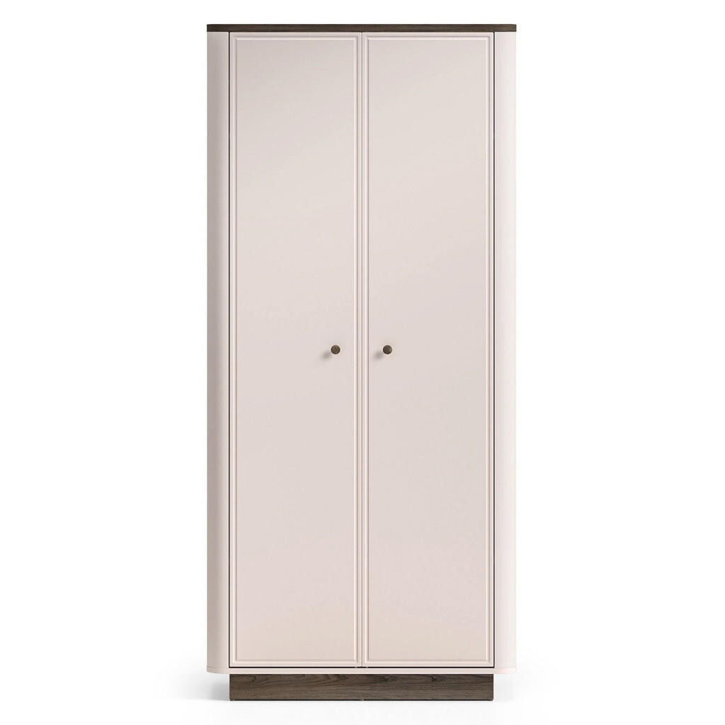 Selsey ŠATNÍ SKŘÍŇ Vilavio kašmír / dekor dubu, 92 cm