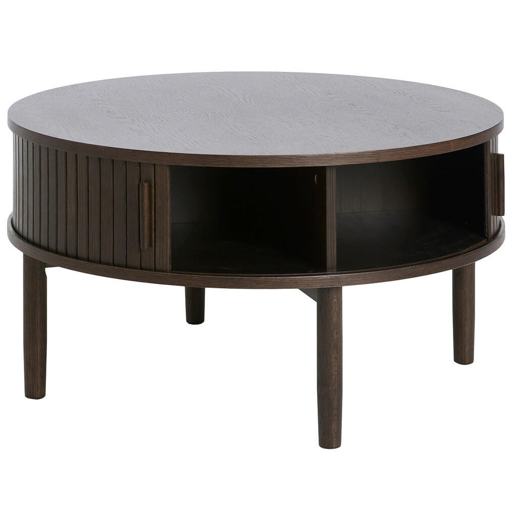 Selsey KONFERENČNÍ stolek Meta, tmavý dub, 85 cm