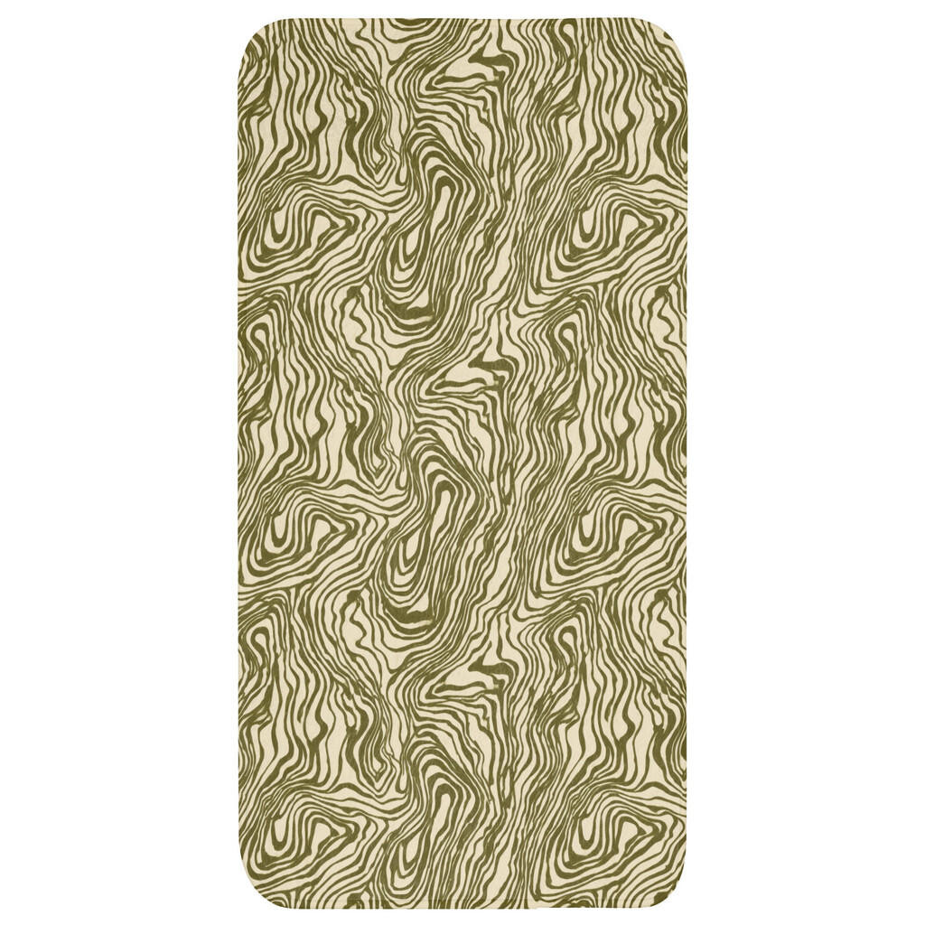 OnlyWow KOUPELNOVÁ PŘEDLOŽKA Abstraktní - Mramor - Zelený 60x120 cm
