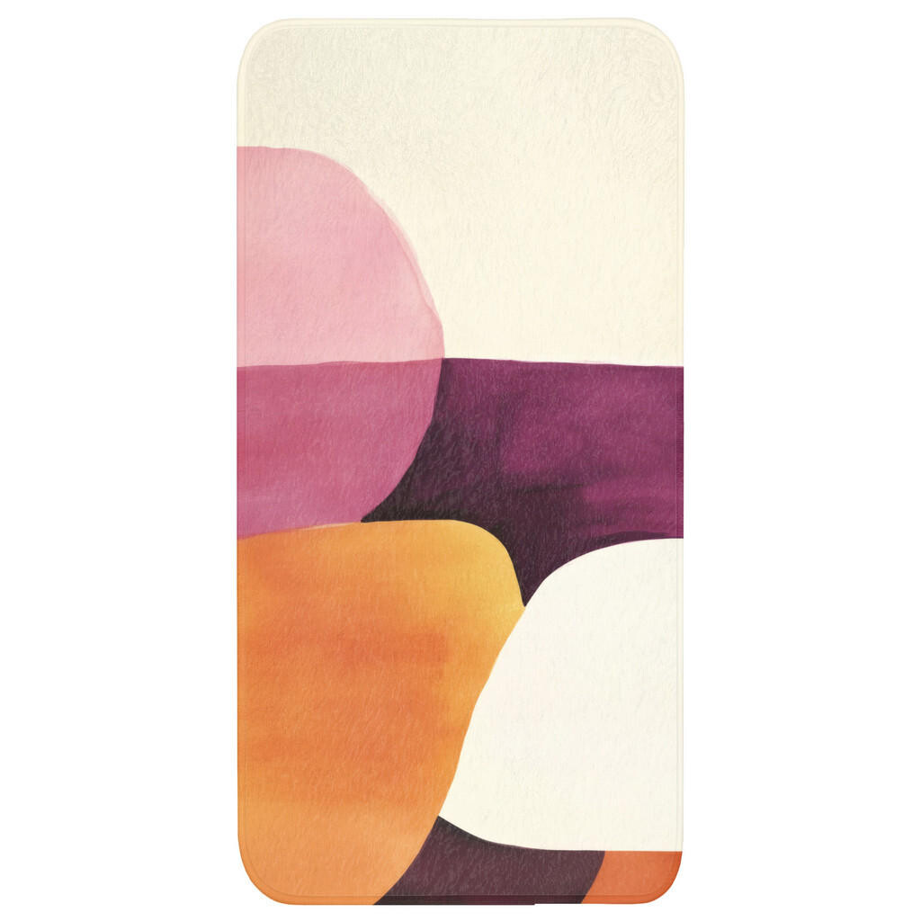 OnlyWow KOUPELNOVÁ PŘEDLOŽKA Tvary - abstraktní - barevné 60x120 cm
