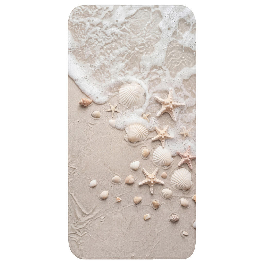 OnlyWow KOUPELNOVÁ PŘEDLOŽKA Mušle - Hvězdice - Pláž 60x120 cm