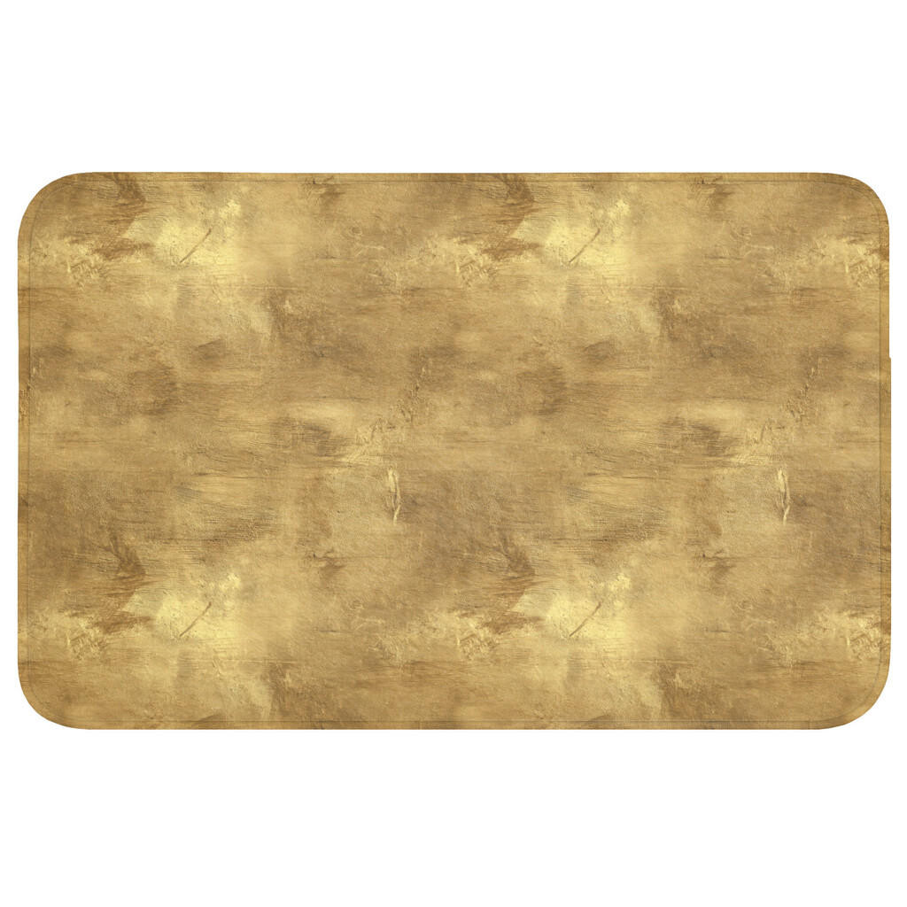 OnlyWow WC PŘEDLOŽKA Industriální - Textura - Zlatá 80x50 cm