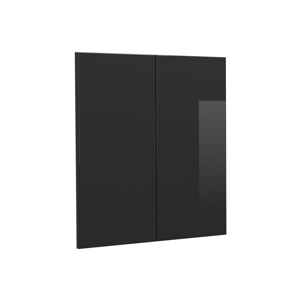 Vicco KUCHYŇSKÁ DVÍŘKA R-Line Černý vysoký lesk 59.2 x 59 cm nábytková čela pro závěsnou skříňku