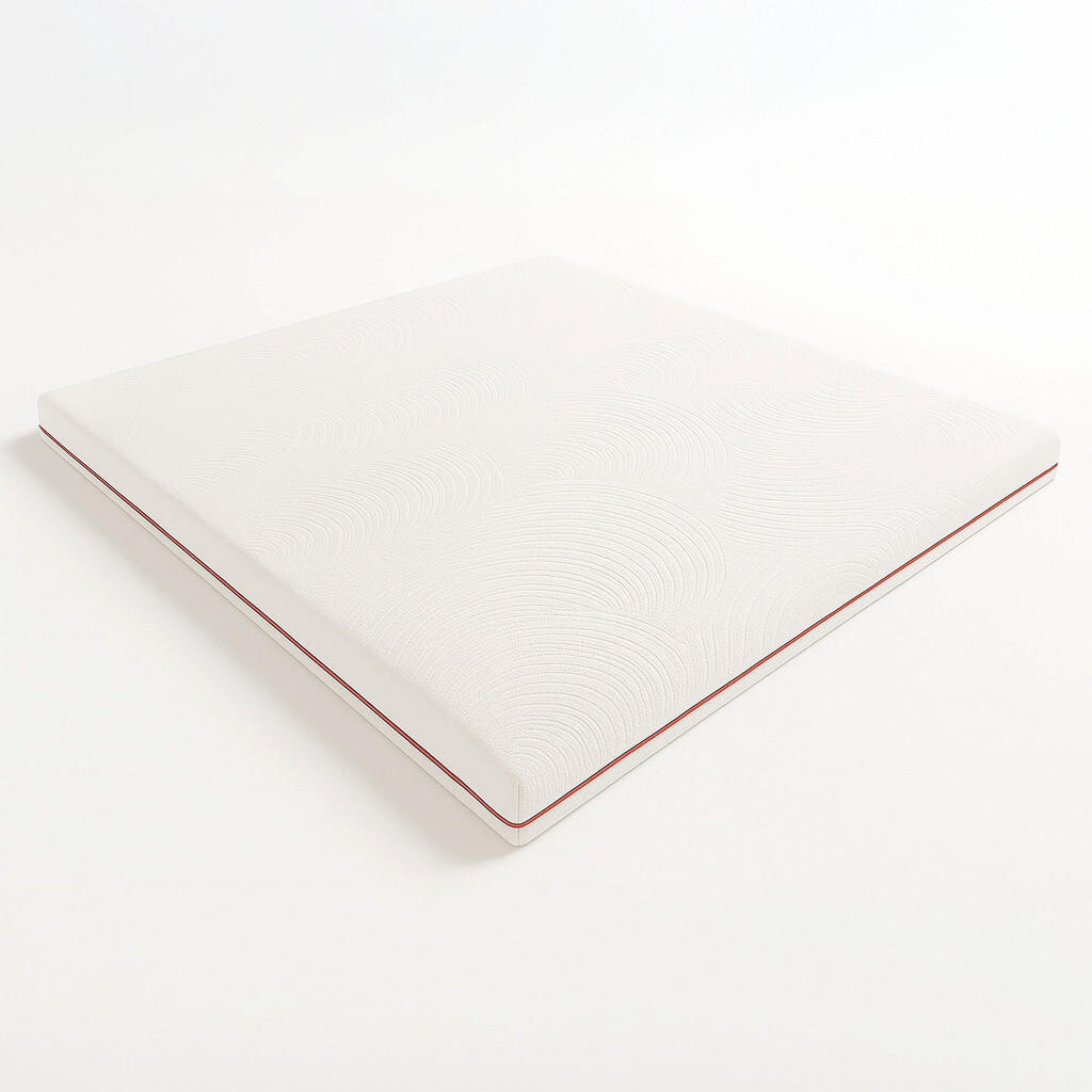 The White Stone VRCHNÍ matrace 160x200 z Viscoelastické Pěny s 9 Diferencovanými Zónami ; Výška 5 cm ; Pure Hypoalergenní Látka a Snímatelná