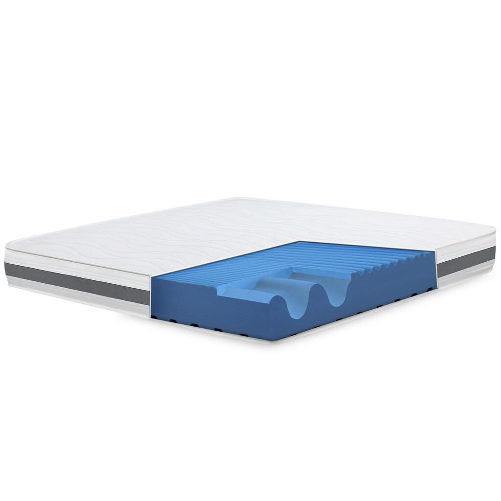 The White Stone MATRACE 100x180 cm Antibakteriální Pěna ; Výška 20 cm ; Potah 3D Air Hypoalergenní