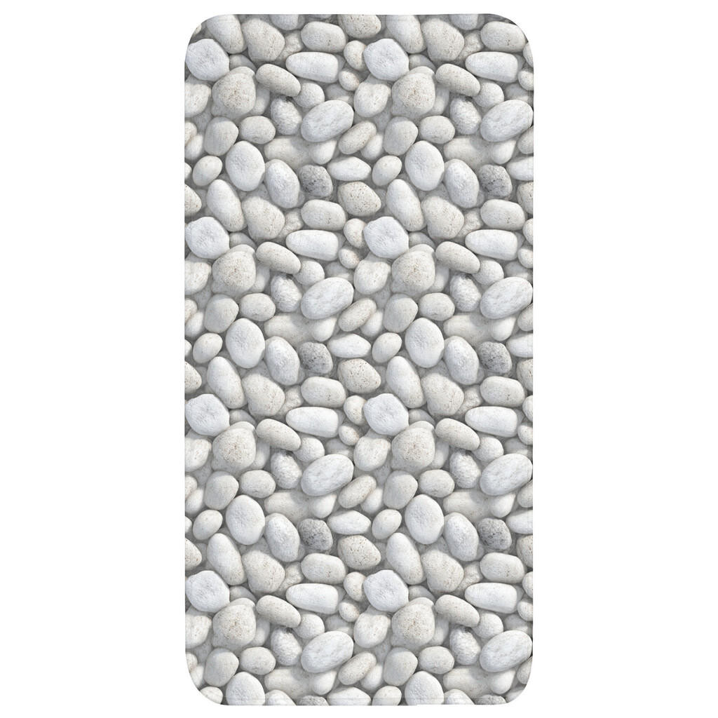 OnlyWow KOUPELNOVÁ PŘEDLOŽKA Kameny - šedé - oválné 60x120 cm