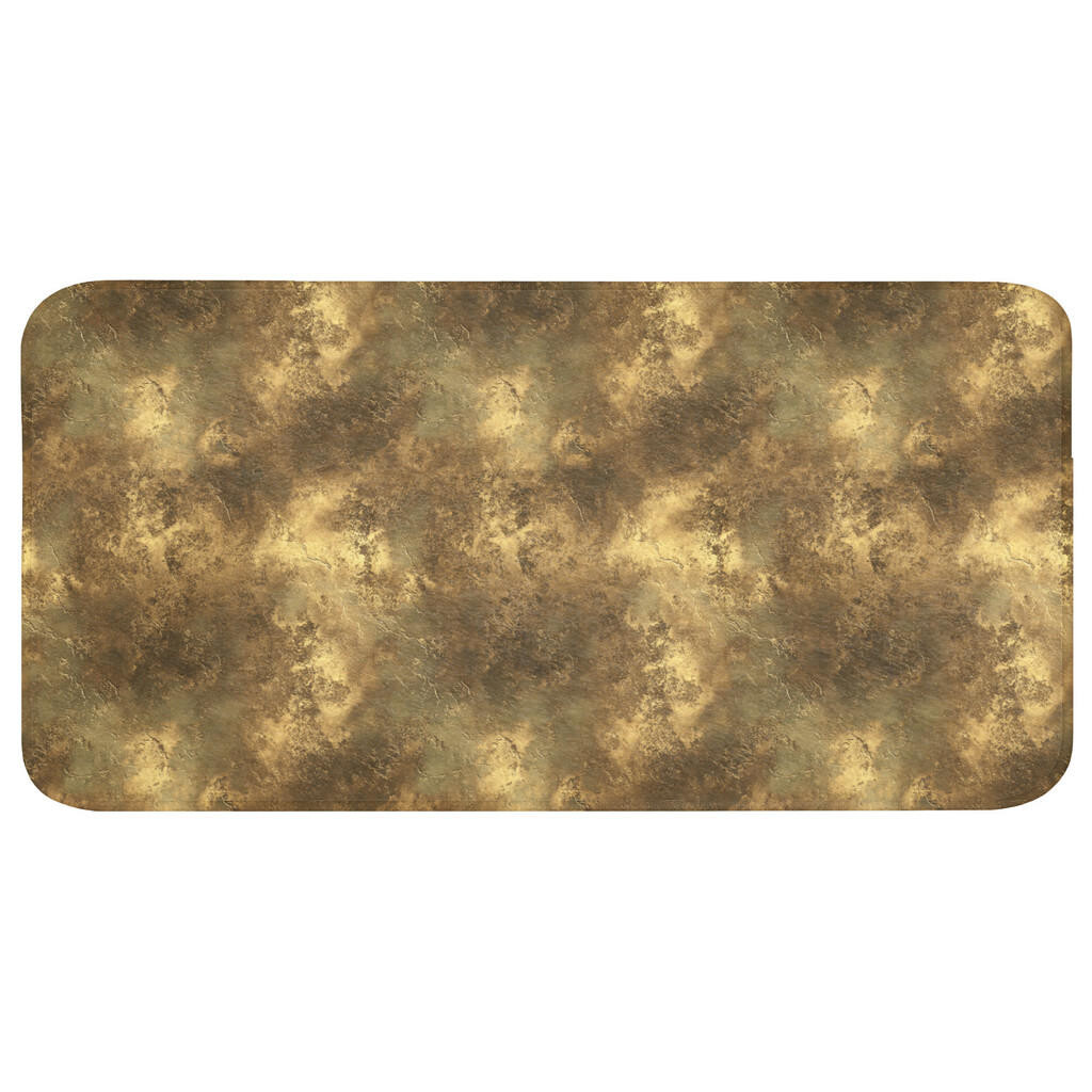 OnlyWow KOUPELNOVÁ PŘEDLOŽKA Antique - metalický vzhled - Gold 120x60 cm